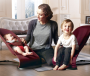 Bouncer, baby rocker - red