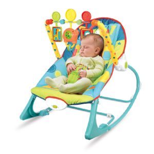 Bouncer, rocker for a baby - giraffe