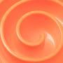 Bowl slowing dog / cat food - orange