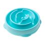 Bowl to slow down dog / cat food - blue