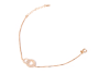 Bracelet Celebrity Xuping circles - gold