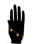 Bracelet Celebrity Xuping circles - gold