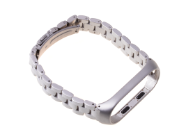 Bracelet strap Xiaomi Mi Band 3 / Xiaomi Mi Band 4 - silver