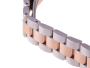 Bracelet strap Xiaomi Mi Band 3 / Xiaomi Mi Band 4 - silver rose gold