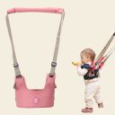 Braces for children to learn to walk, a walker - pink