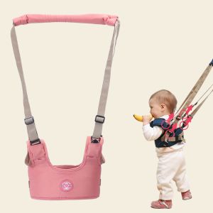 Braces for children to learn to walk, a walker - pink