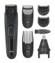 Braun 6-in-1 MGK3220 Men Beard Trimmer, Face, Ear & Nose Trimmer & Hair Clipper, Black