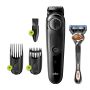 Braun Beard Trimmer BT5242 Men Trimmer & Hair Clipper, 39 Length Settings, Black/Grey