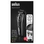 Braun Beard Trimmer BT5242 Men Trimmer & Hair Clipper, 39 Length Settings, Black/Grey