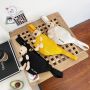Bum bag / sachet with a teddy bear - white