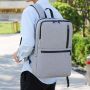 Business laptop backpack - gray