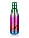 Butelka termiczna FLAMENCO 500ml tęczowo zielona