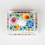 Butter dish FOLKSTAR Mariola Łowicka white