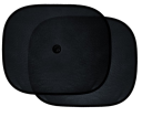 Buttocks (2 pcs) for car sun protection - black