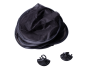 Buttocks (2 pcs) for car sun protection - black