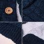  Buttoned trolley sleeping bag - dark blue