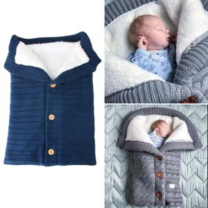  Buttoned trolley sleeping bag - dark blue