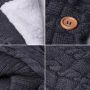 Buttoned trolley sleeping bag - dark gray