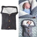 Buttoned trolley sleeping bag - dark gray