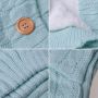Buttoned trolley sleeping bag - turquoise