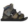 Buty narciarskie mini Krótkie narty - czarne