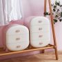 Cabinet with drawers for underwear - pink, 3 drawers