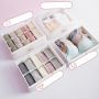 Cabinet with drawers for underwear - pink, 4 drawers