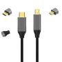 Cable 4k60Hz USB-C 3.1 to mini DisplayPort 1.8m