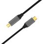 Cable 4k60Hz USB-C 3.1 to mini DisplayPort 1.8m