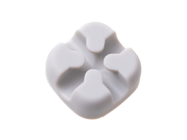 Cable holder - white