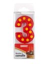 Candle "3" MY PARTY