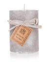 Candle 6,8x9,5cm Grey