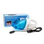 Car vacuum cleaner, bagless, manual - white