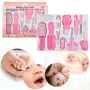 Care set for children and babies 13 elements - pink