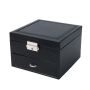 Casket, jewelery box - black