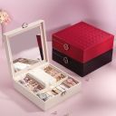 Casket, jewelery box - red