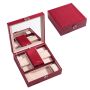 Casket, jewelery box - red