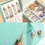 Casket, jewelery box - white