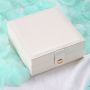 Casket, jewelery box - white