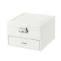 Casket, jewelery box - white