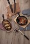 Cast iron frying pan with wooden board Grada 22cm
