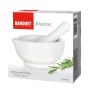 Ceramic mortar with pestle Bianca Collezione
