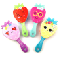 Children's hair brush - purple handle