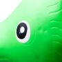Children's rubber jumper a horse - green
