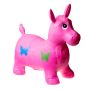 Children's rubber jumper a horse - pink