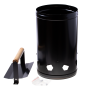 Chimney for lighting coal / briquette / grill