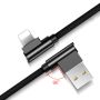 CHOETECH CABLE USB-A - LIGHTNING 1.2M BLACK IP007
