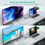 CHOETECH HUB USB-C 9W1 3XUSB 3.0 5GBPS 1 X HDMI 4K@30HZ 1 X VGA RJ45 HUB-M15