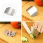 Chopping finger guard 