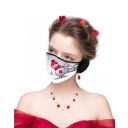 Christmas Mask / Face Mask with ear muffs - Snowman II